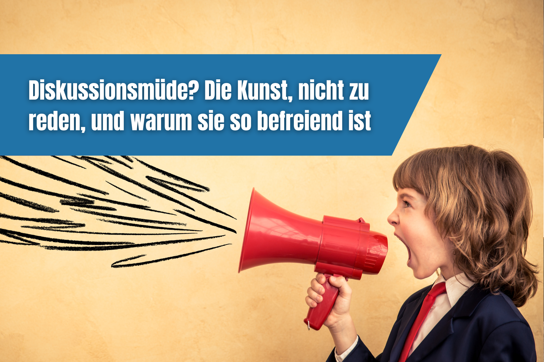 Diskussionsmüde? Die Kunst, nicht zu reden, und warum sie so befreiend ist souej blog beitrag diskussionsmuede die kunst nicht zu reden